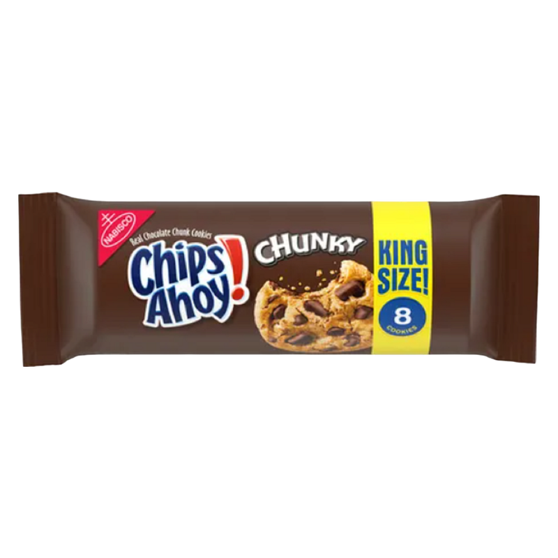 Chips Ahoy! Chunky Chocolate Chip Cookies King Size, 4.15oz