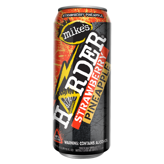 Mike's Harder Strawberry Pineapple Single 23.5oz Can 8% ABV