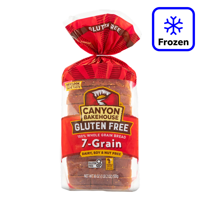 Canyon Bakehouse Frozen Gluten Free 7 Grain Bread - 18oz