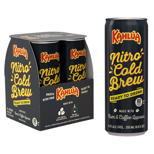 Kahlua Nitro Cold Brew 4pk 200ml