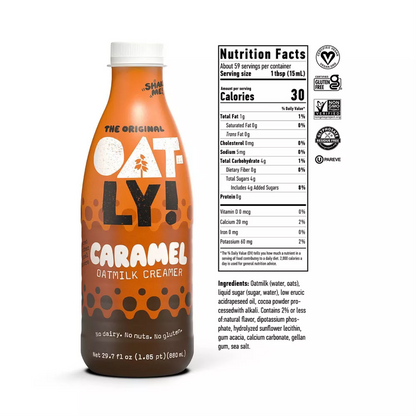 Oatly Caramel Creamer 29.7oz Btl
