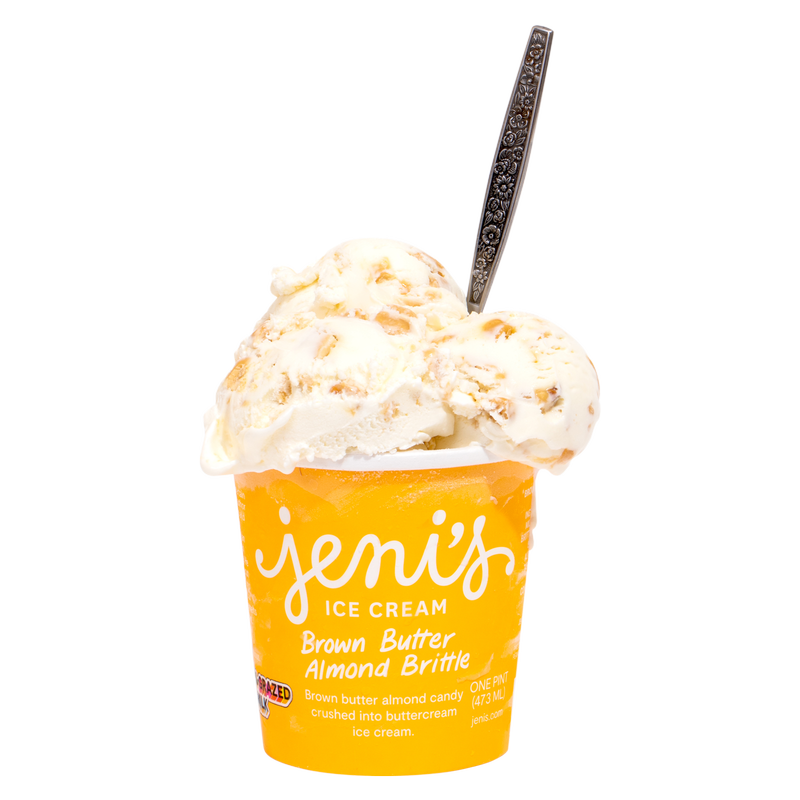 Jeni's Brown Butter Almond Brittle Ice Cream Pint