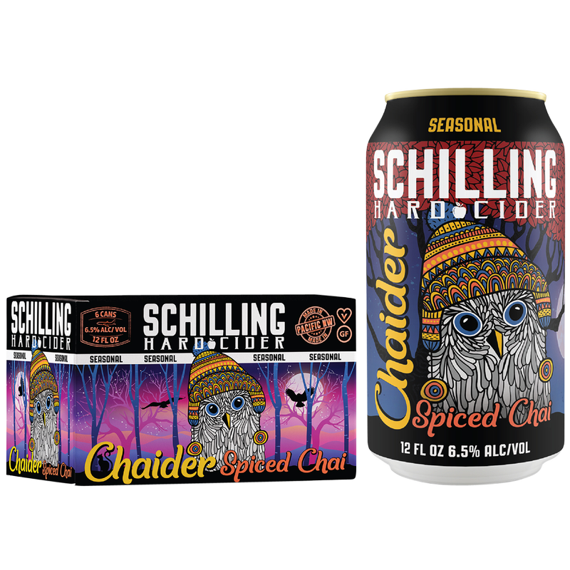 Schilling Cider Seasonal - Chaider Spiced Chai Cider 6pk 12oz Can