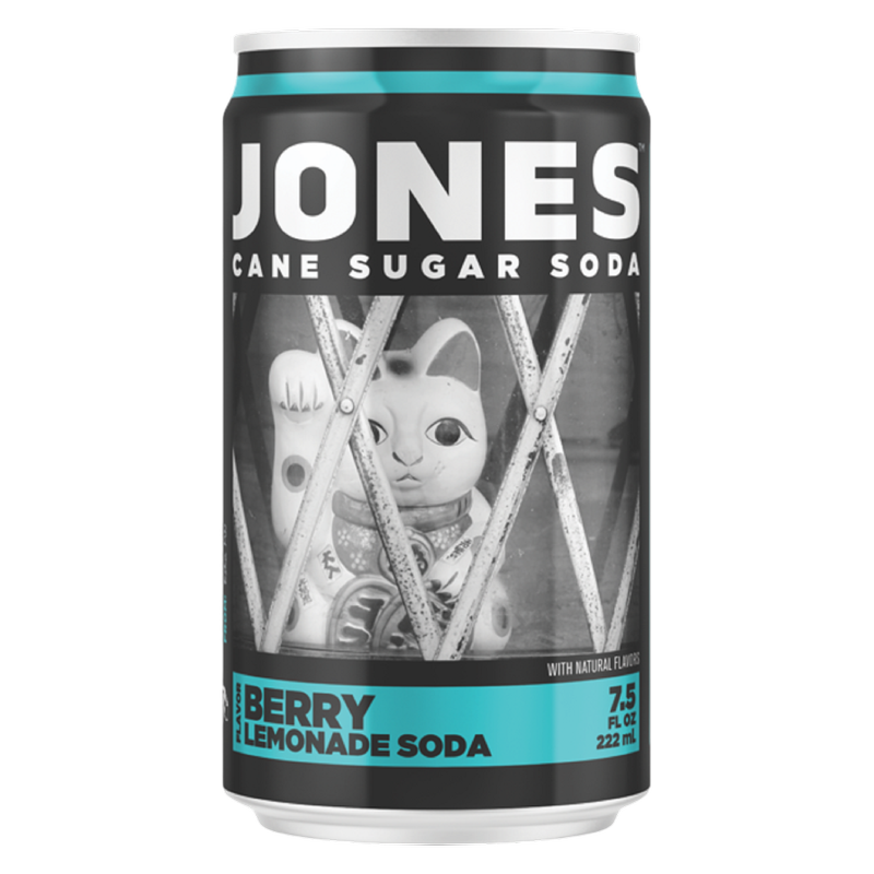 Jones Soda Berry Lemonade 4pk 7.5oz Mini Can