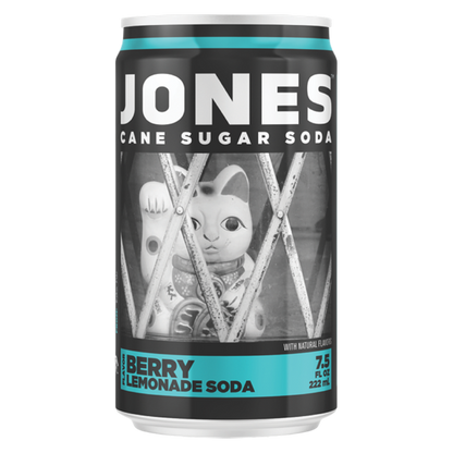 Jones Soda Berry Lemonade 4pk 7.5oz Mini Can