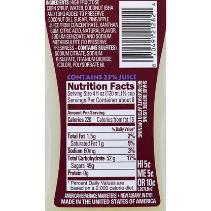 Master of Mixes Pina Colada Mix 1L Btl