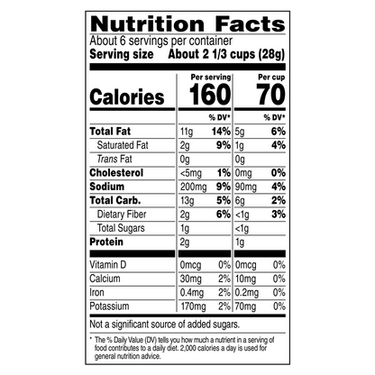 Smartfood Doritos Nacho Cheese Popcorn 6.25oz