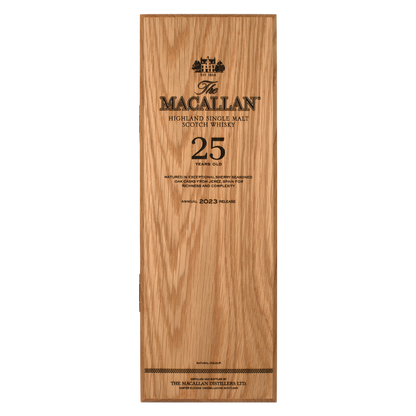 The Macallan 25 Years Old Sherry Oak Highland Single Malt Scotch Whisky 750ml