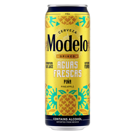 MODELO AGUAS FRESCAS PINA 24C (24 OZ CAN)