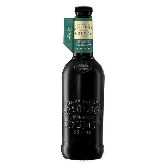 Goose Island Bourbon County Reserve Stout 2025 Parkers Hertiage Cask 16.9oz Bottle