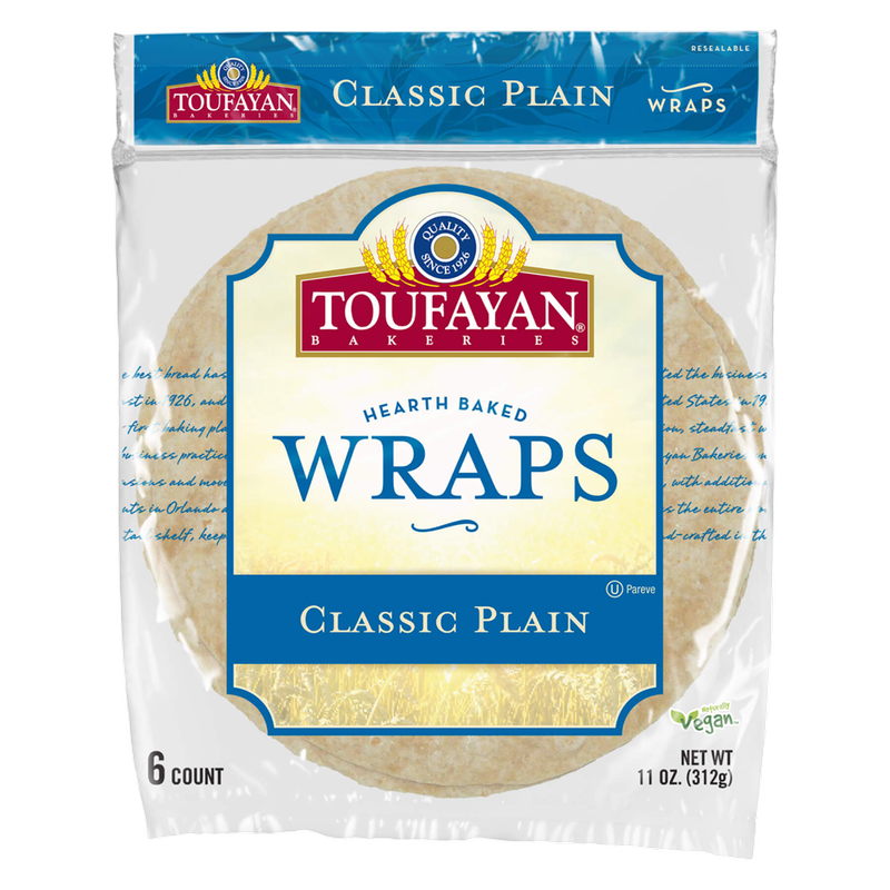 Toufayan Plain Wraps 11oz