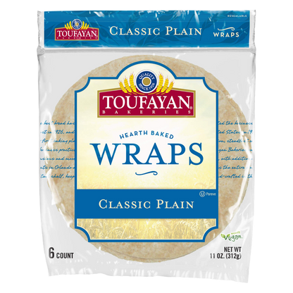 Toufayan Plain Wraps 11oz