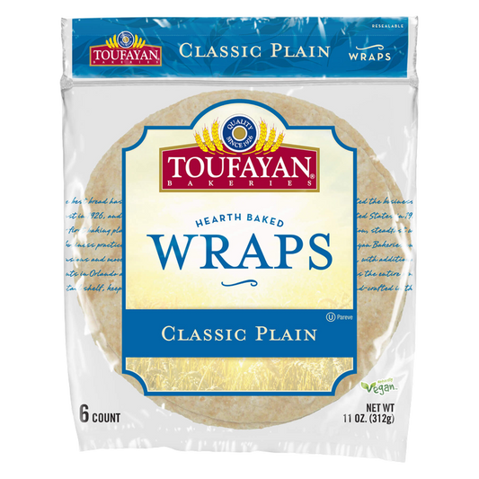 Toufayan Plain Wraps 11oz