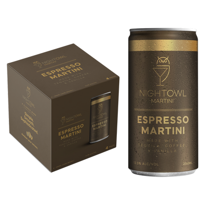 NightOwl Tequila Espresso Martini 4pk