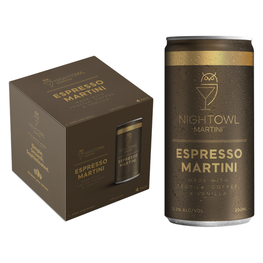 NightOwl Tequila Espresso Martini 4pk