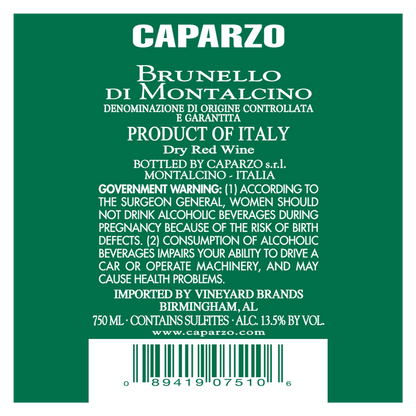Caparzo Brunello di Montalcino 750ml