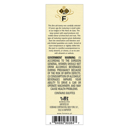 Fonseca 10 Year Old Tawny Port 750ml