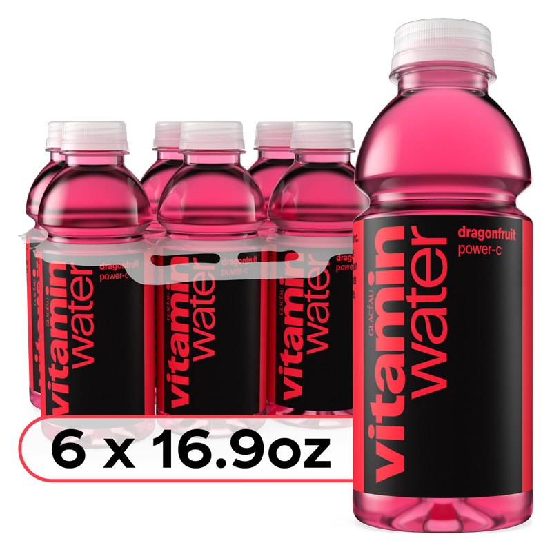 Vitamin Water Dragonfruit Power-C 6pk 16.9oz Btl