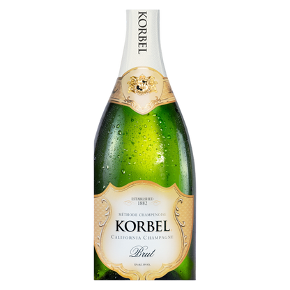 Korbel Brut California Champagne Sparkling Wine 1.5 Liter
