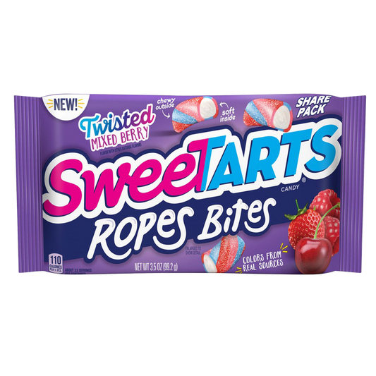 SweeTARTS Twisted Mixed Berry Rope Bites 3.5oz