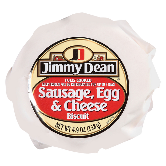 Jimmy Dean Sausage, Egg, & Cheese Biscuit Sandwich 4.9oz