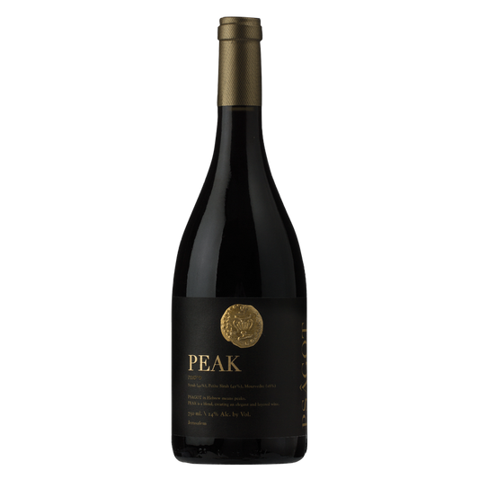 Psagot Peak Kosher Syrah/Petite Sirah/Mourvedre Jerusalem 750 ml