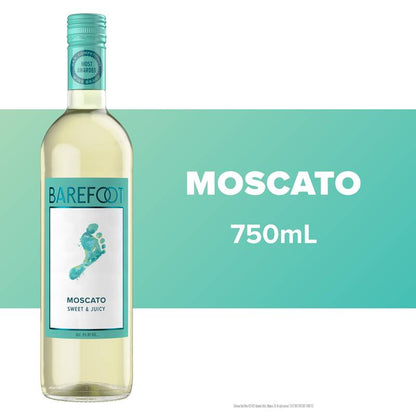 Barefoot Moscato 750ml