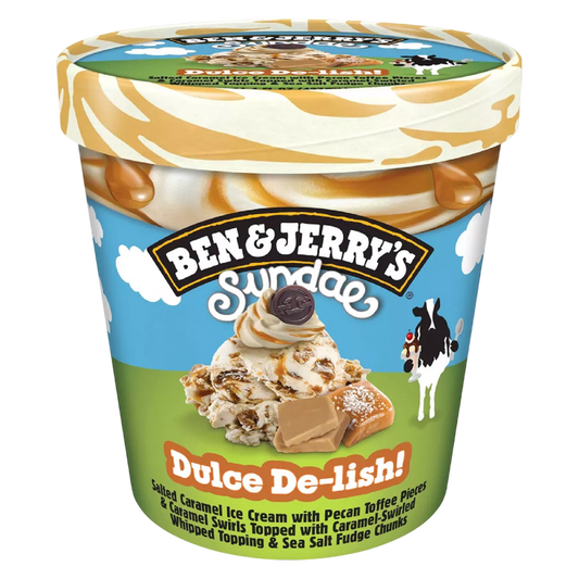 Ben & Jerry's Sundae Dulce-Delish Pint