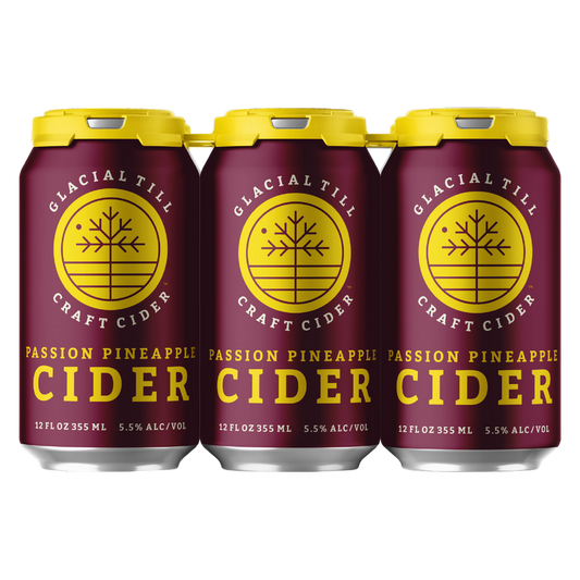 Glacial Till Passion Pineappler Cider 6pk 12oz Can 5.5% ABV