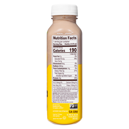 Koia Chocolate Banana Plant Based Protein Drink 12oz Btl