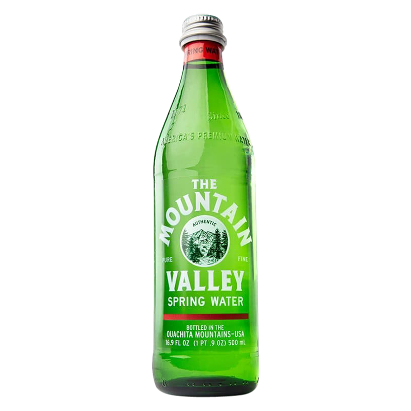 Mountain Valley Spring Water 16.9 oz Glass Bottle