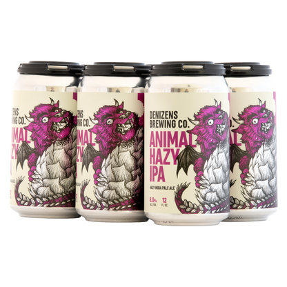 Denizens Animal Hazy IPA 6pk 12oz Can 6.0% ABV