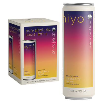 Hiyo Blackberry Lemon 4pk 12oz Can