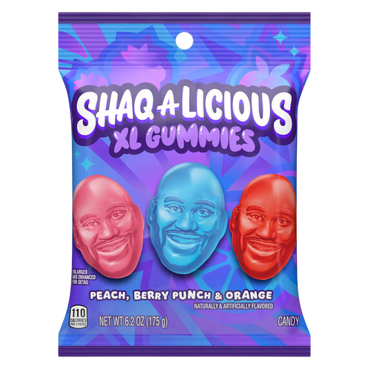 SHAQ-A-LICIOUS Original Gummies Bag, 6.2 oz