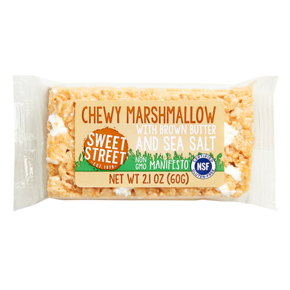 Sweet Street Chewy Marshmallow with Brown Butter and Sea Salt Bar 2.1oz