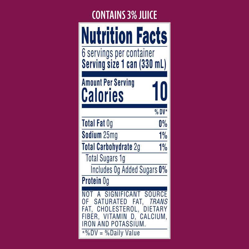 San Pellegrino Ciao! Cherry Sparkling Water 6pk 330mL Can