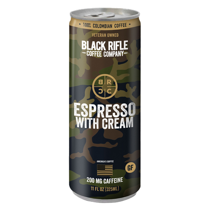 Black Rifle Coffee Espresso with Cream 11oz Can