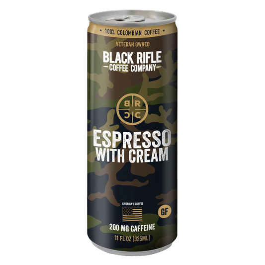 Black Rifle Coffee Espresso with Cream 11oz Can