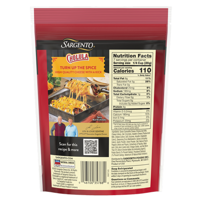 Sargento Shredded Blend with Cholula - 7oz