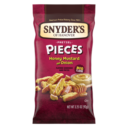 Snyder's Honey Mustard Onion 3.25oz