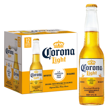 Corona Light 12pk 12oz Btl 4.0% ABV