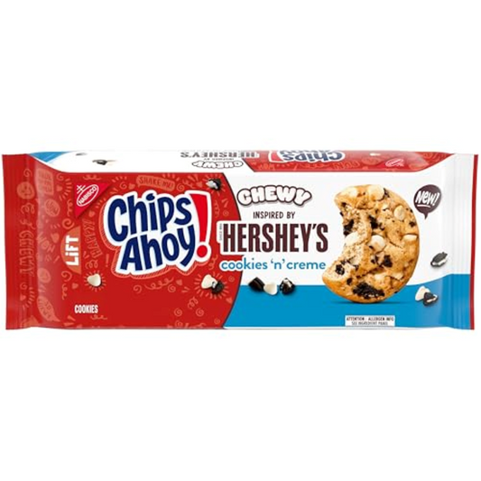 Chips Ahoy! Hershey's Cookies n Creme, 9.6oz