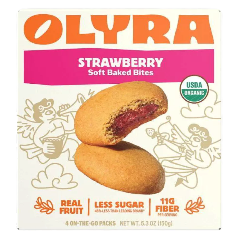 Olyra Strawberry Soft Baked Bites, 5.3 oz