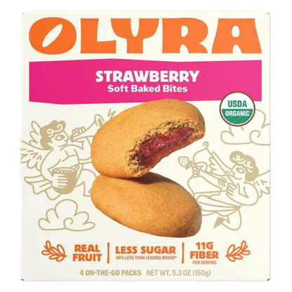 Olyra Strawberry Soft Baked Bites, 5.3 oz