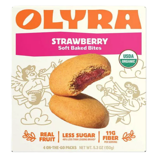 Olyra Strawberry Soft Baked Bites, 5.3 oz