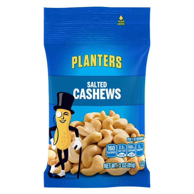 Planters Salted Cashews 3oz
