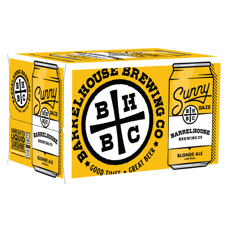 Barrelhouse Brewing Sunny Daze Blonde Ale 6pk 12oz Can