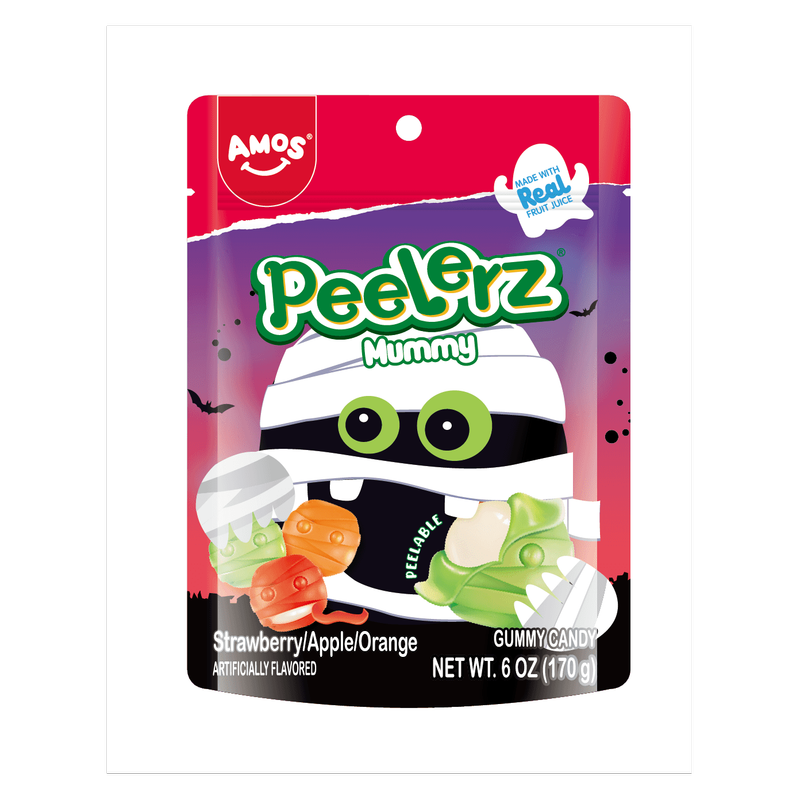 Amos Peelerz Gummy Mummy, 6oz