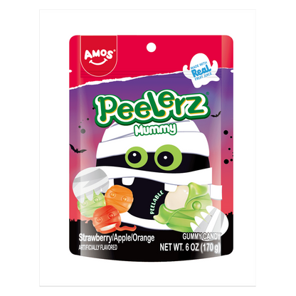Amos Peelerz Gummy Mummy, 6oz