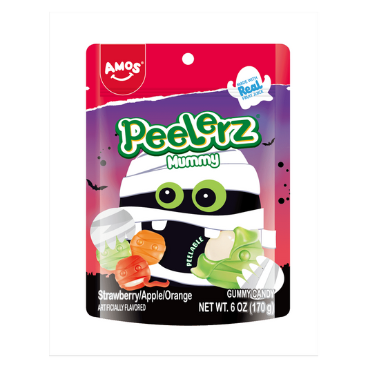 Amos Peelerz Gummy Mummy, 6oz